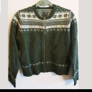 Abercrombie & Fitch Wool Zip Up Sweater...M